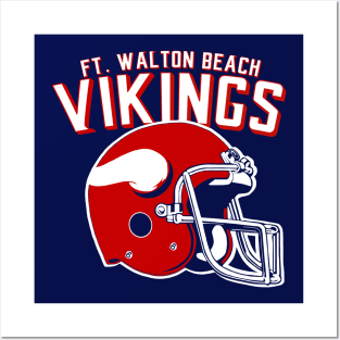 Fort Walton Beach Vikings football Posters and Art